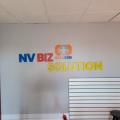 NV Biz Solition 3D 벽간판