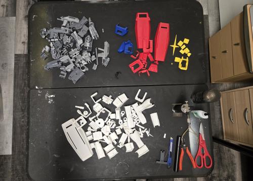 건담 프린트 완료